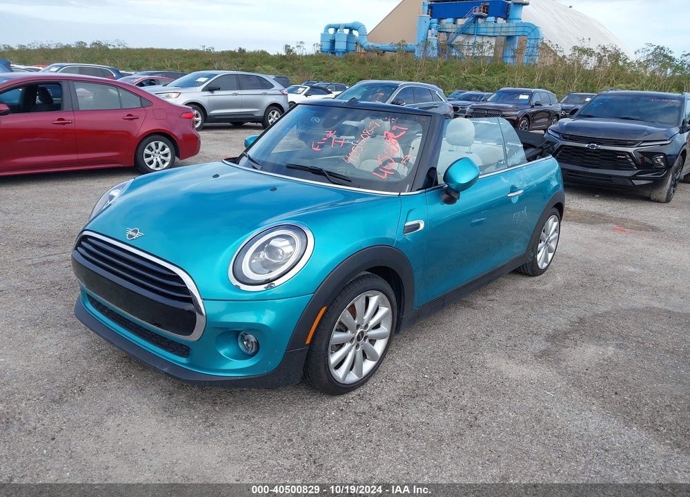 2021 MINI CONVERTIBLE COOPER VIN: WMWWJ3C05M3M10914