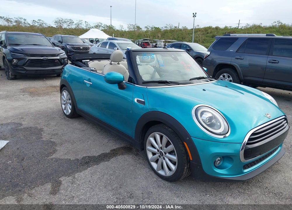 2021 MINI CONVERTIBLE COOPER VIN: WMWWJ3C05M3M10914