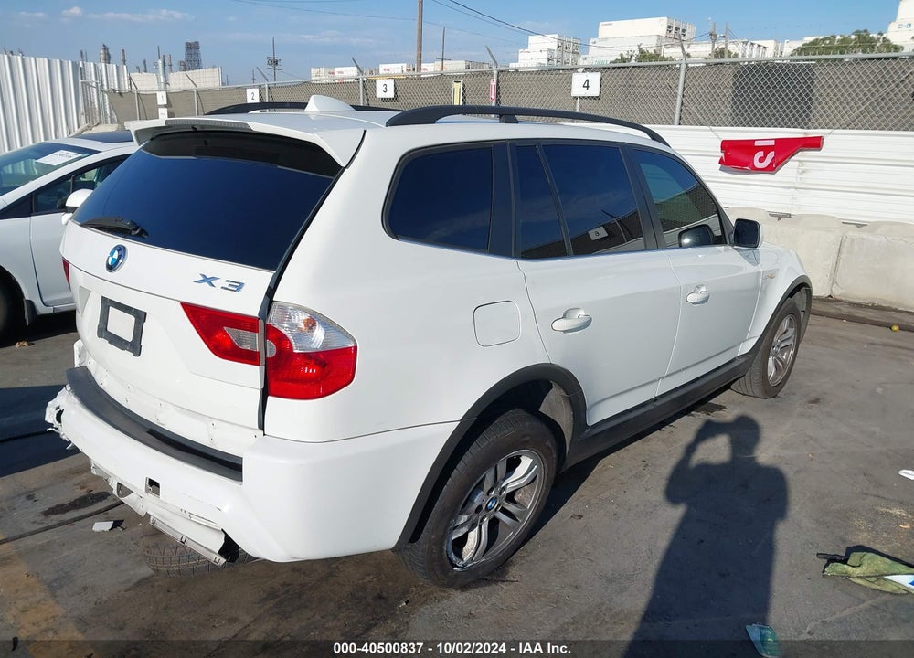 2006 BMW X3 3.0I VIN: WBXPA934X6WG91466