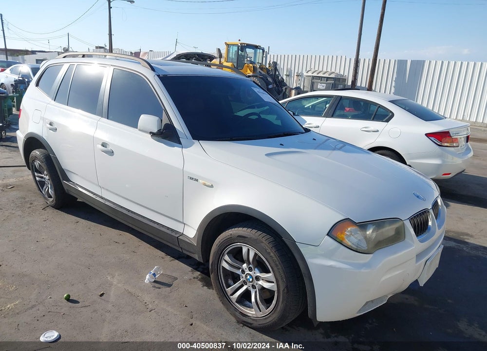 2006 BMW X3 3.0I VIN: WBXPA934X6WG91466