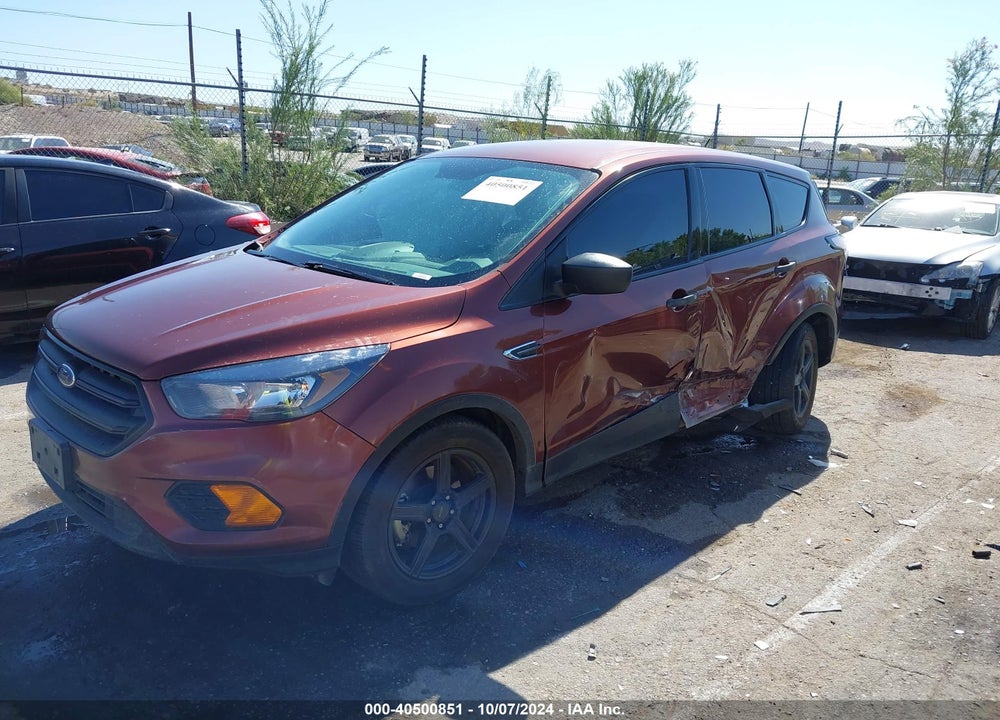 2018 FORD ESCAPE S VIN: 1FMCU0F76JUC78493