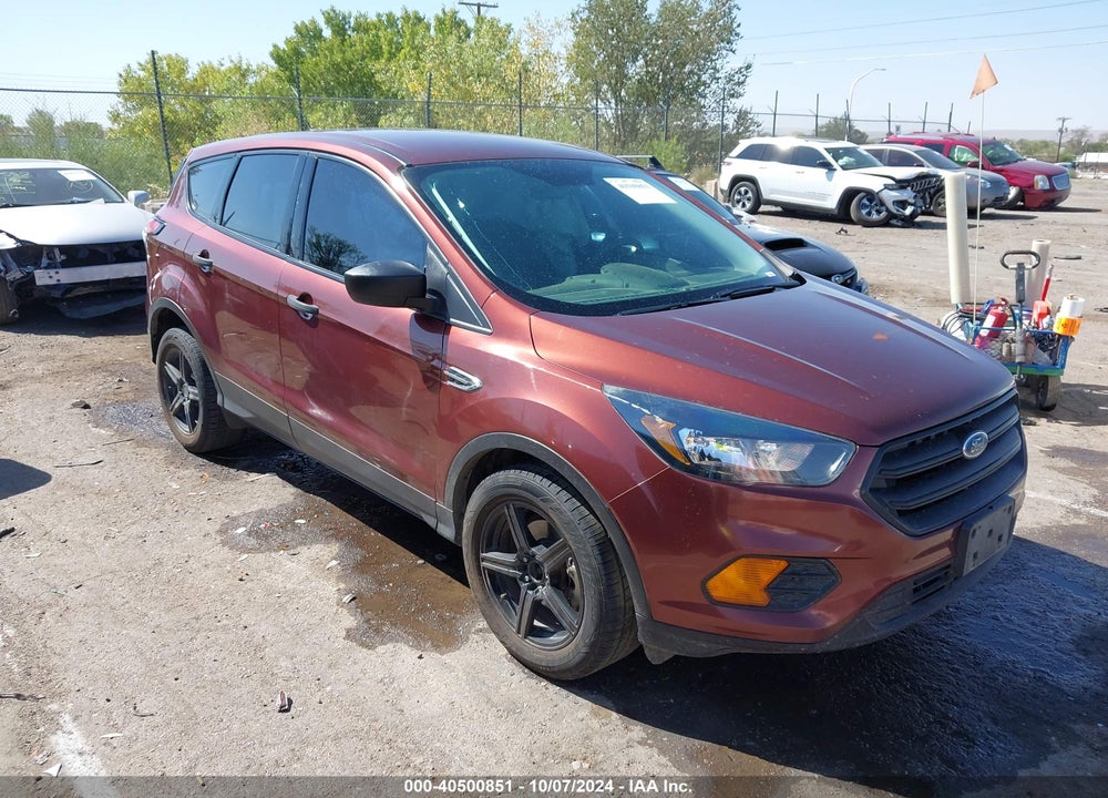 2018 FORD ESCAPE S VIN: 1FMCU0F76JUC78493
