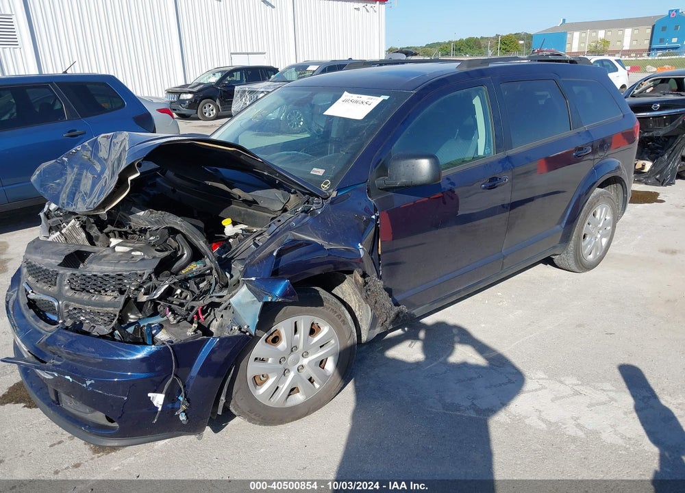 2018 DODGE JOURNEY SE VIN: 3C4PDCAB6JT340178