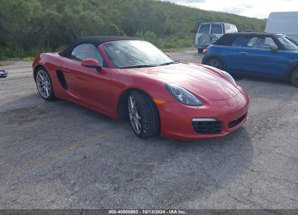 2014 PORSCHE BOXSTER S VIN: WP0CB2A81EK140643