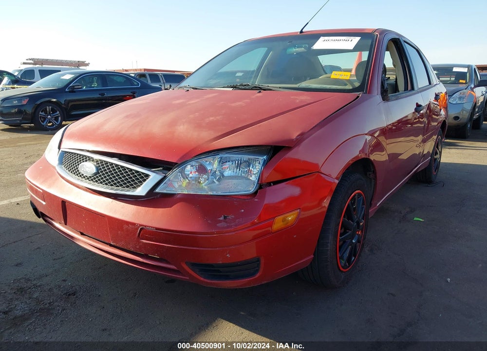 2005 FORD FOCUS ZX4 VIN: 1FAFP34N75W293399