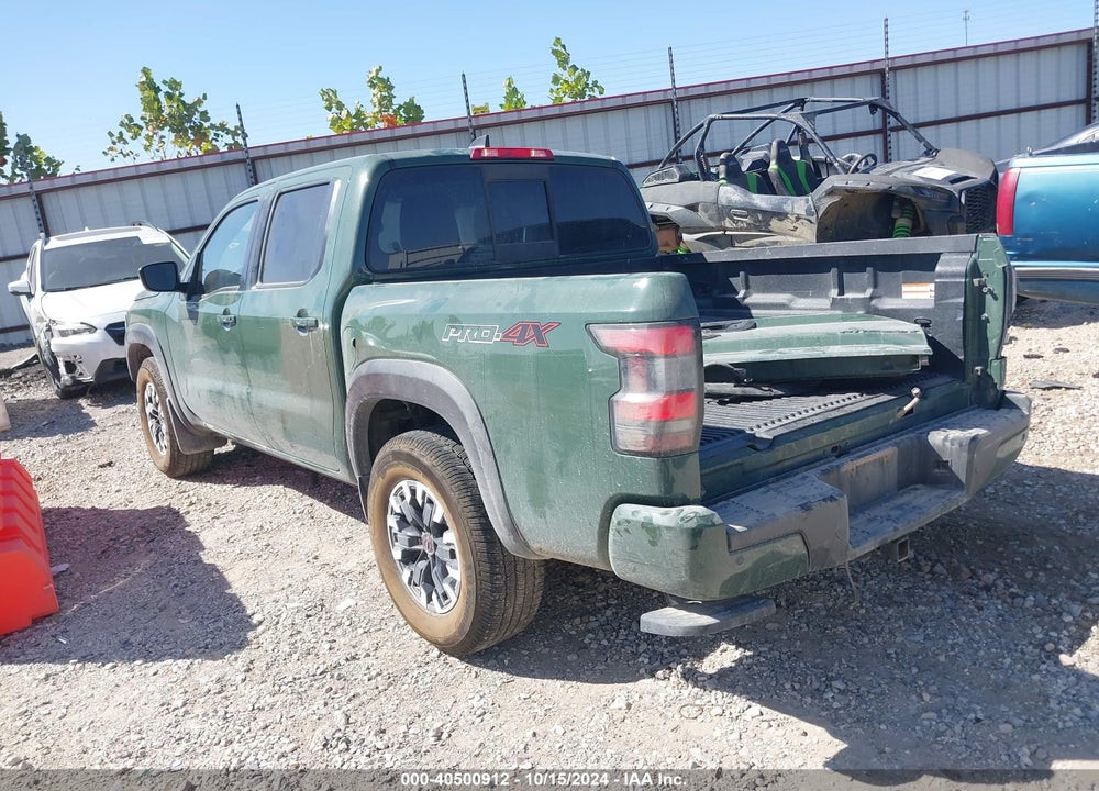 2022 NISSAN FRONTIER PRO-4X 4X4 VIN: 1N6ED1EK0NN647712
