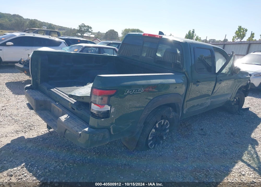 2022 NISSAN FRONTIER PRO-4X 4X4 VIN: 1N6ED1EK0NN647712