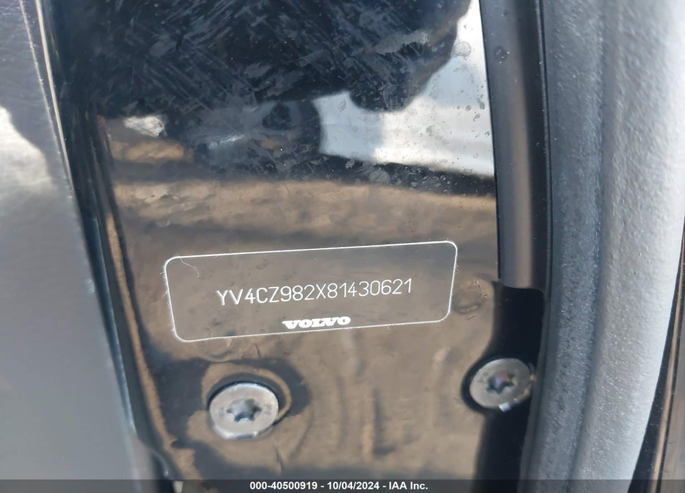 2008 VOLVO XC90 3.2 VIN: YV4CZ982X81430621