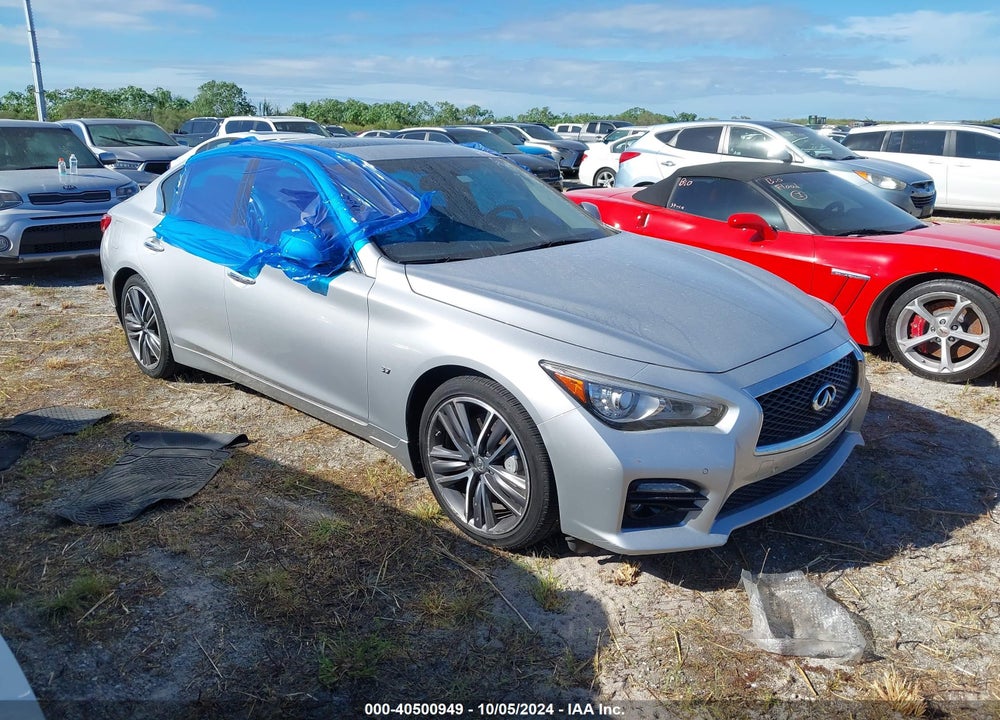 2015 INFINITI Q50 SPORT VIN: JN1BV7AR9FM392979