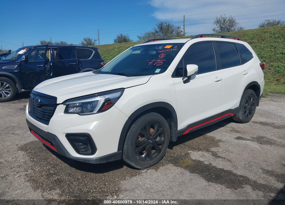 2021 SUBARU FORESTER SPORT VIN: JF2SKARC6MH584516