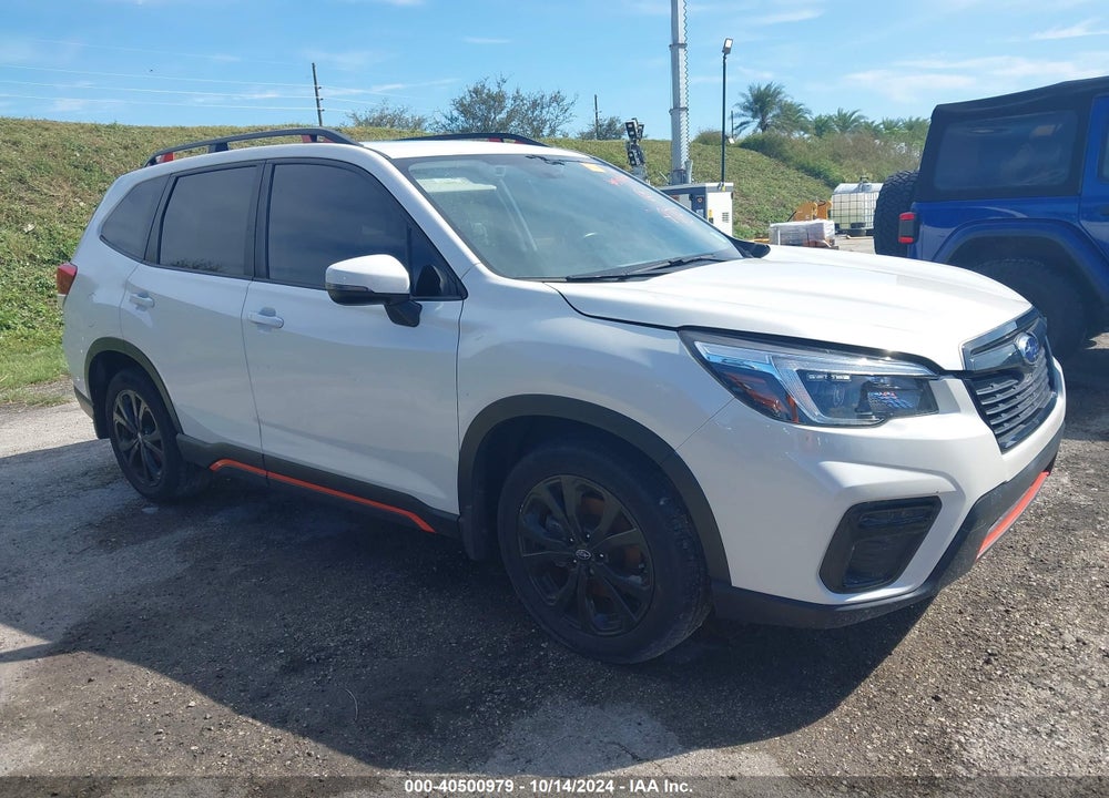 2021 SUBARU FORESTER SPORT VIN: JF2SKARC6MH584516