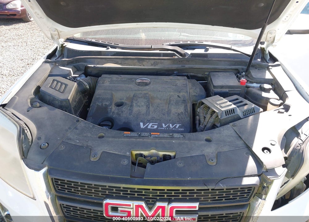2011 GMC TERRAIN SLE-2 VIN: 2CTFLTE50B6402381