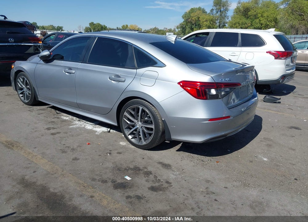 2022 HONDA CIVIC TOURING VIN: 2HGFE1F92NH300957