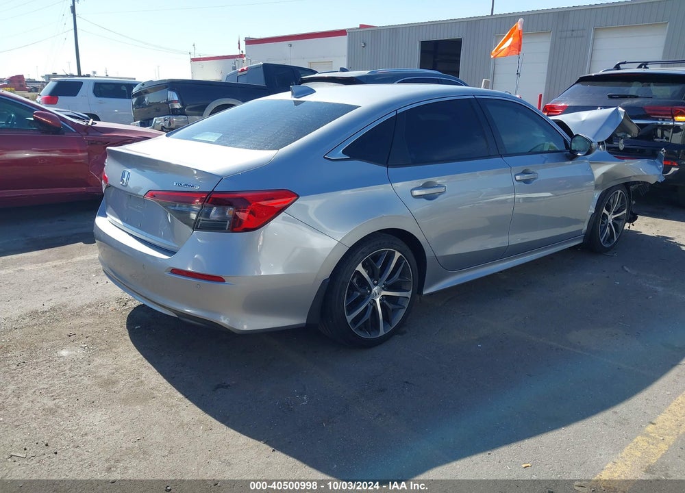 2022 HONDA CIVIC TOURING VIN: 2HGFE1F92NH300957