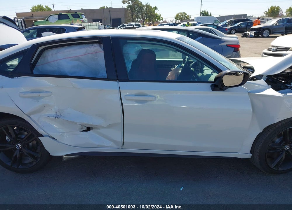 2025 HONDA CIVIC SI BASE W/HIGH PERFORMANCE SUMMER TIRES/ VIN: 2HGFE1E55SH470224