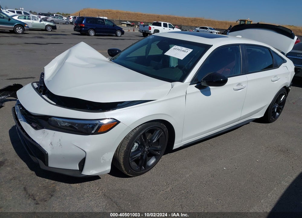 2025 HONDA CIVIC SI BASE W/HIGH PERFORMANCE SUMMER TIRES/ VIN: 2HGFE1E55SH470224