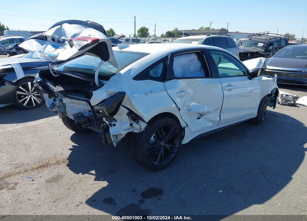 2025 HONDA CIVIC SI BASE W/HIGH PERFORMANCE SUMMER TIRES/ VIN: 2HGFE1E55SH470224