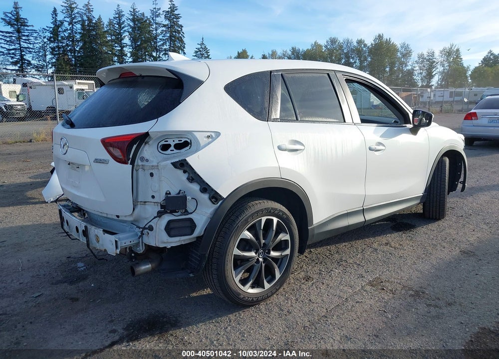 2016 MAZDA CX-5 GRAND TOURING VIN: JM3KE4DY1G0881357