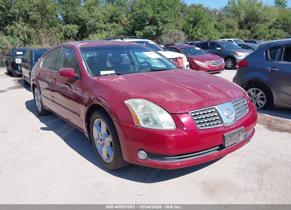 2006 NISSAN MAXIMA 3.5 SE VIN: 1N4BA41E96C866333