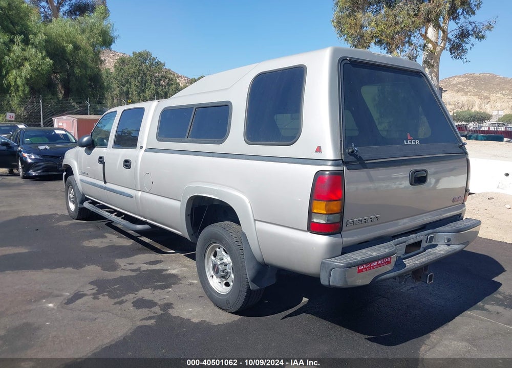 2004 GMC SIERRA 2500HD SLT VIN: 1GTHC23G44F199782