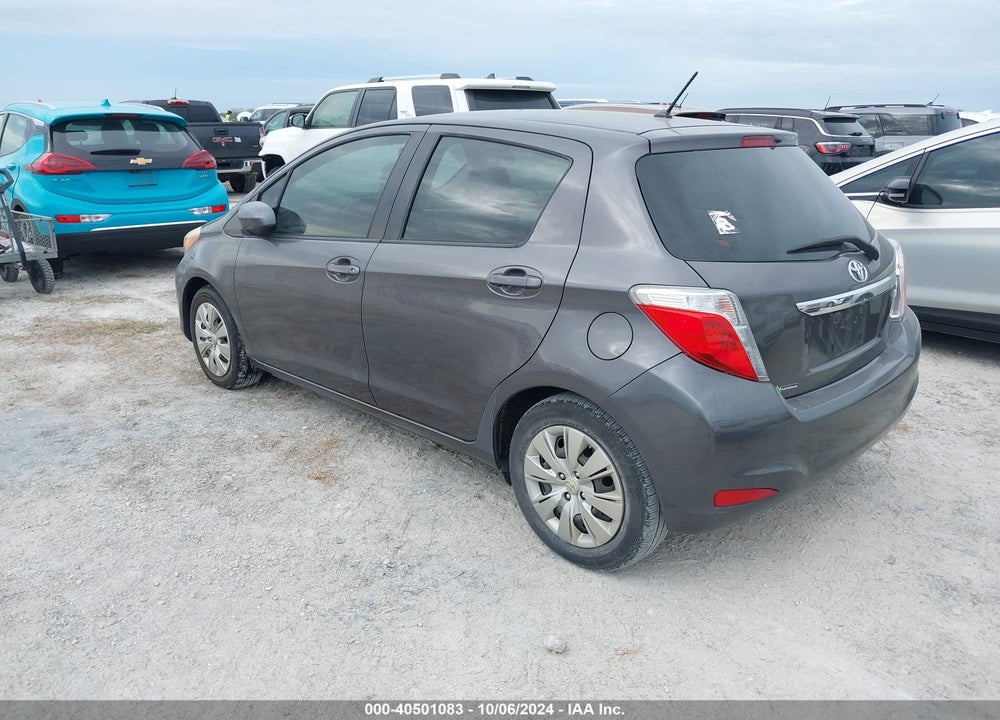 2014 TOYOTA YARIS LE (TMC/CBU PLANT) VIN: JTDKTUD32ED581626