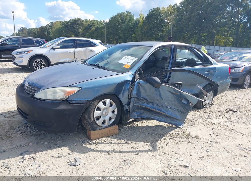 2004 TOYOTA CAMRY LE VIN: 4T1BE32K04U841112