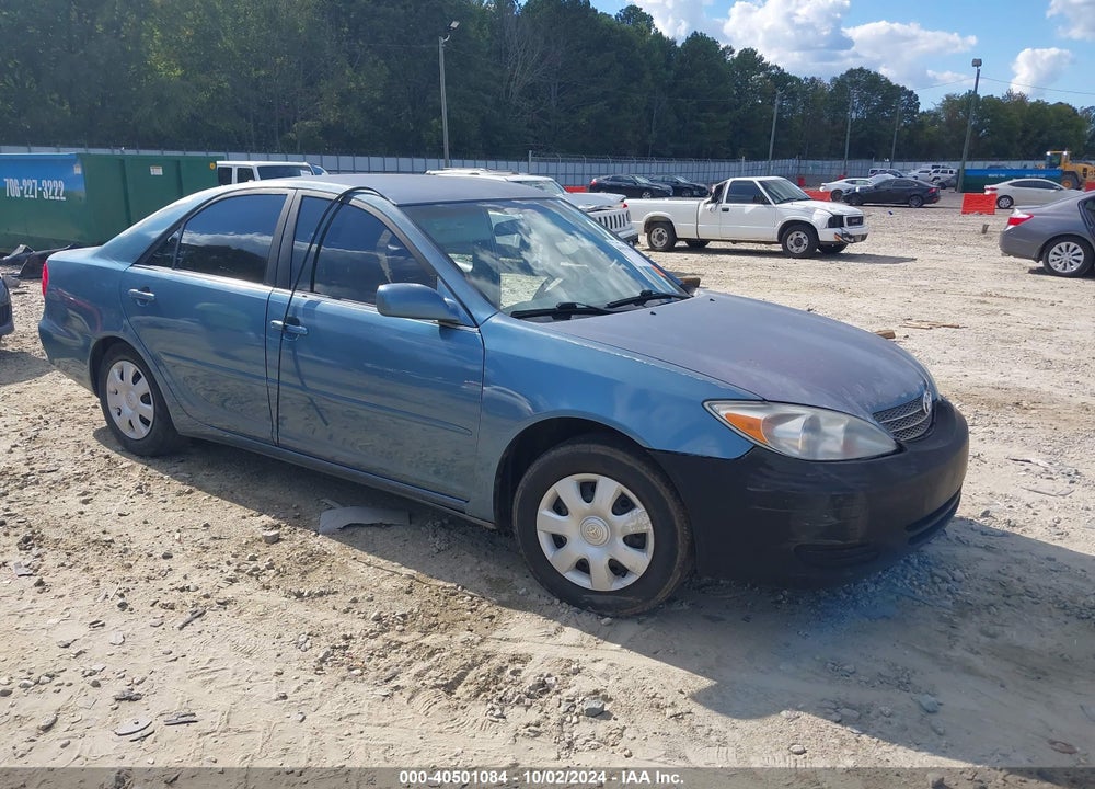 2004 TOYOTA CAMRY LE VIN: 4T1BE32K04U841112