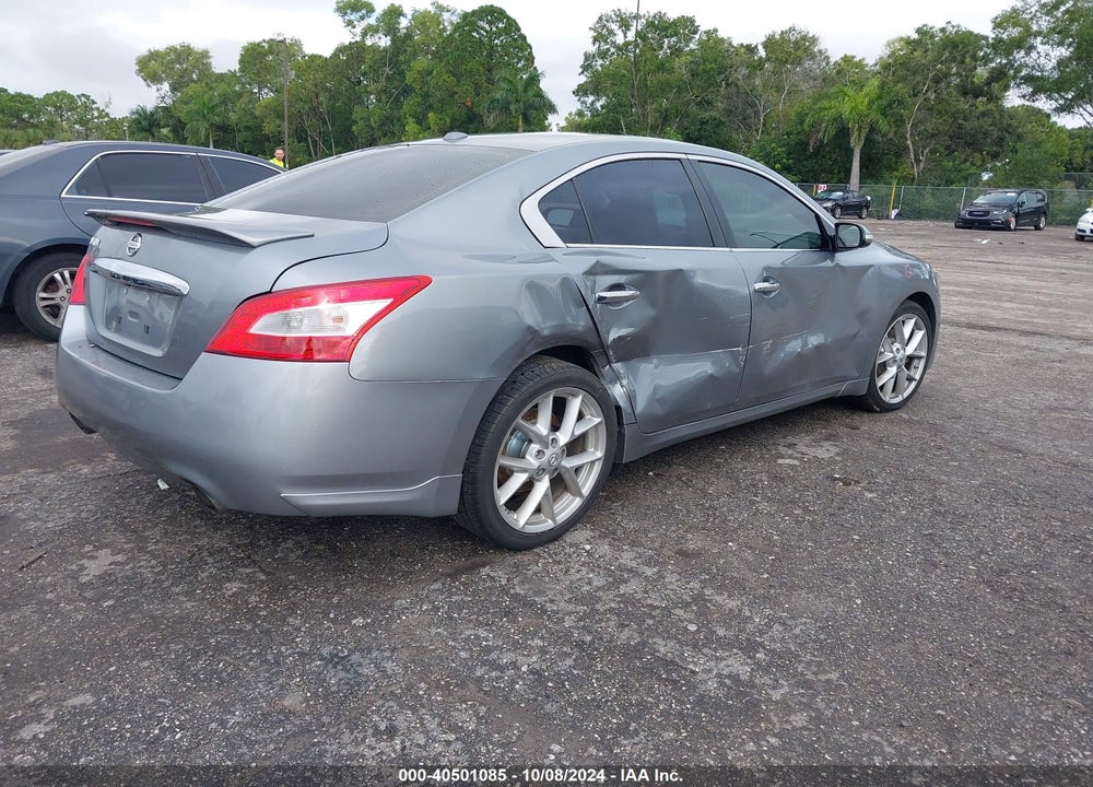 2009 NISSAN MAXIMA 3.5 SV VIN: 1N4AA51E89C843471