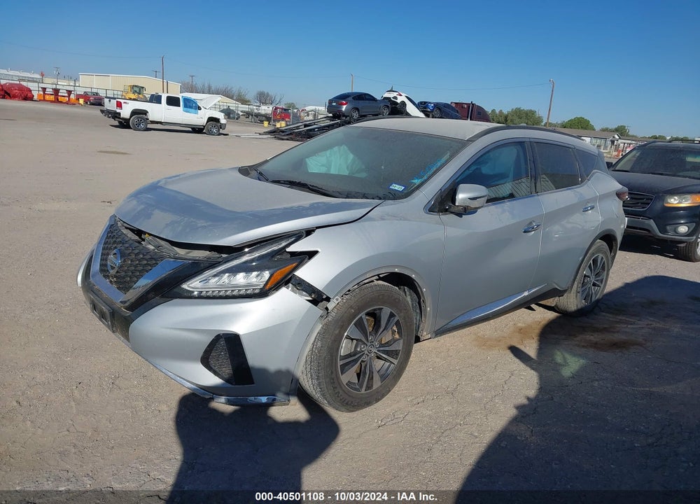 2019 NISSAN MURANO SV VIN: 5N1AZ2MS9KN107910