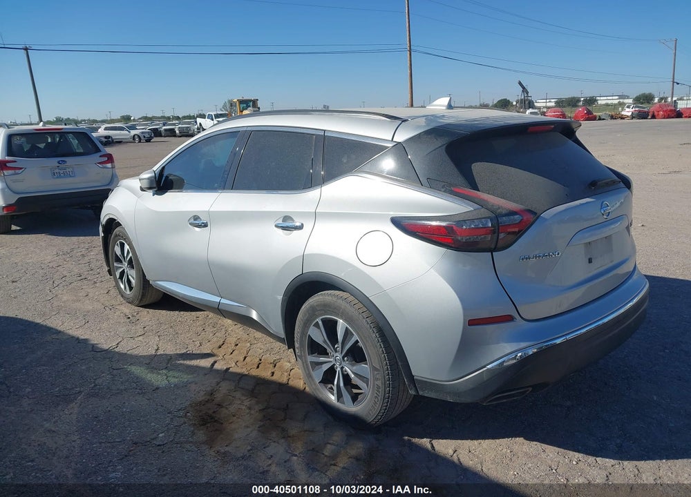 2019 NISSAN MURANO SV VIN: 5N1AZ2MS9KN107910