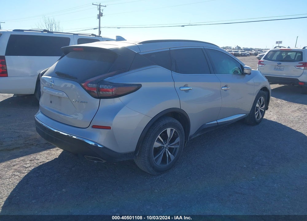 2019 NISSAN MURANO SV VIN: 5N1AZ2MS9KN107910