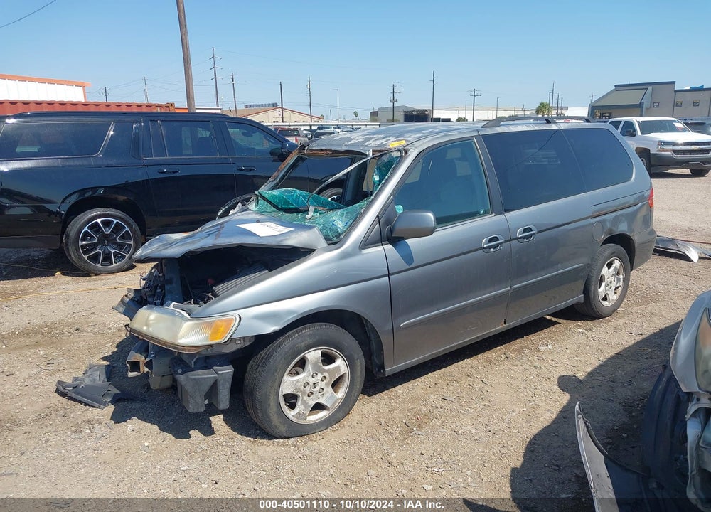 2001 HONDA ODYSSEY EX VIN: 2HKRL18641H610291