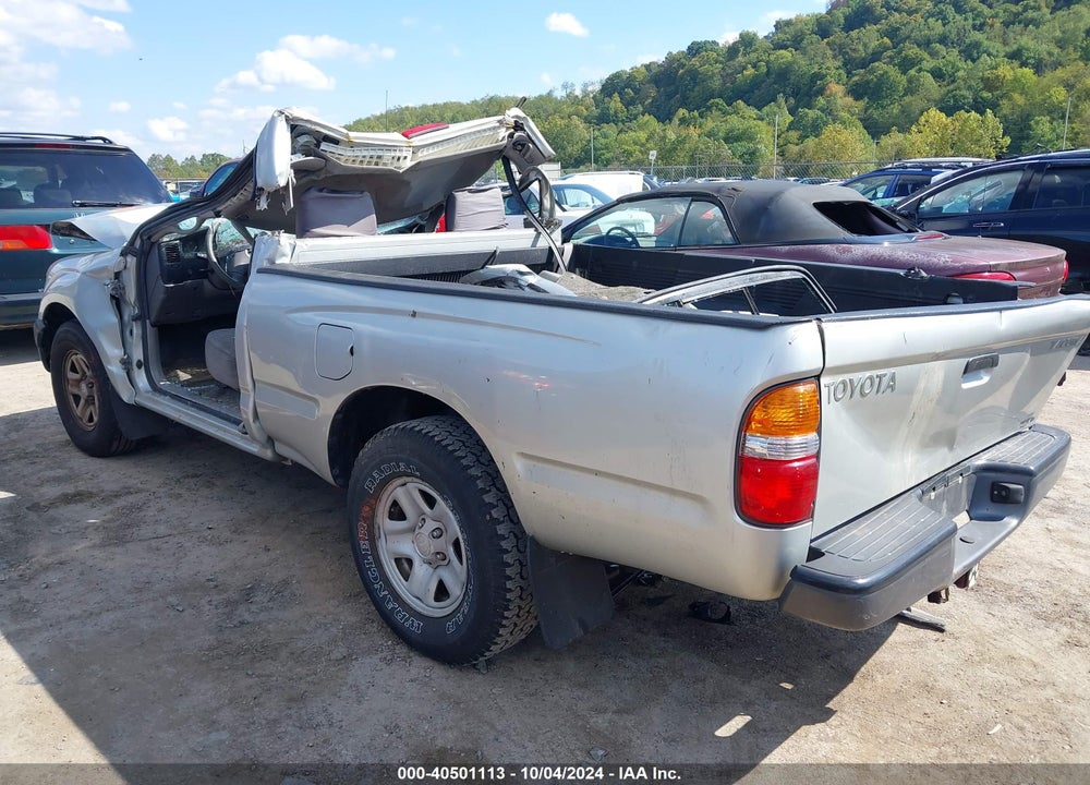 2002 TOYOTA TACOMA VIN: 5TENL42N72Z032783