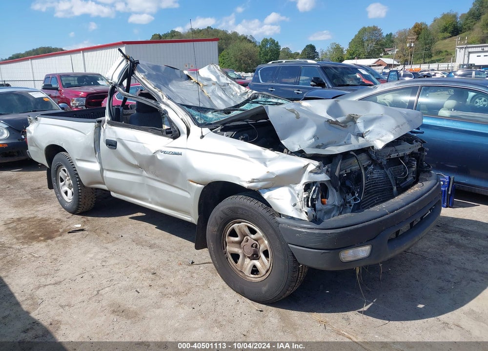 2002 TOYOTA TACOMA VIN: 5TENL42N72Z032783