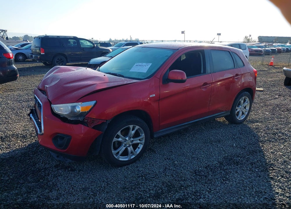 2014 MITSUBISHI OUTLANDER SPORT VIN: 4A4AP3AU6EE030626