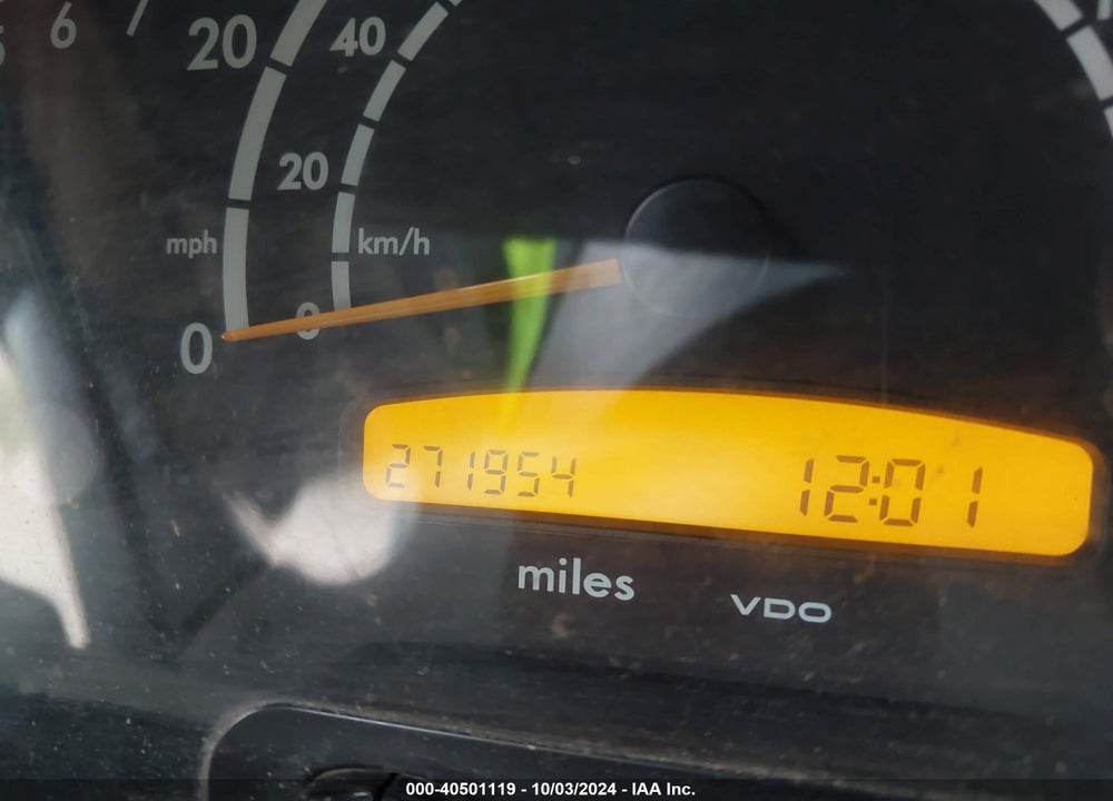 2004 DODGE SPRINTER VAN 2500 VIN: WD2PD643845605126