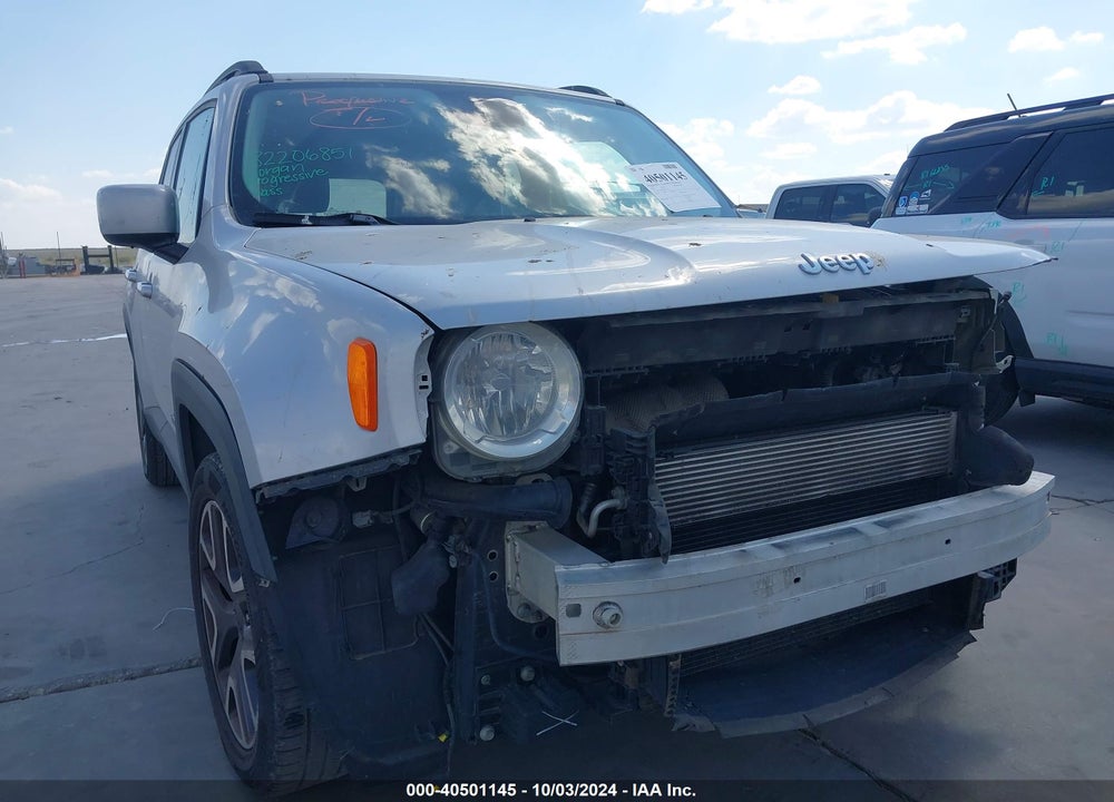 2016 JEEP RENEGADE LATITUDE VIN: ZACCJABTXGPC57632