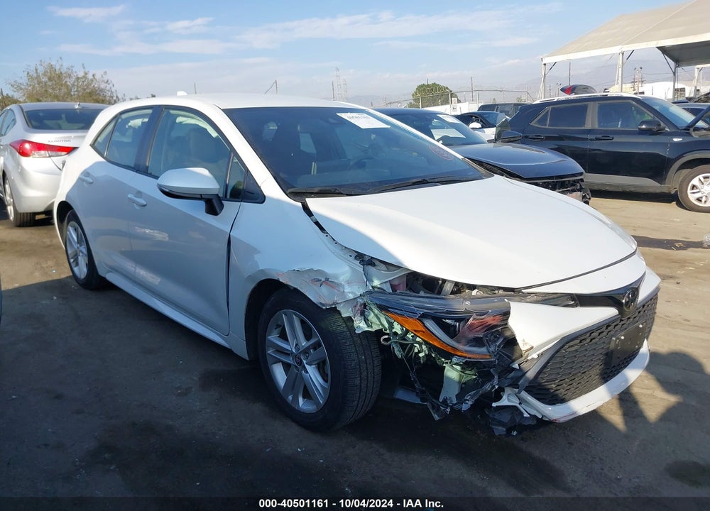 2021 TOYOTA COROLLA SE VIN: JTND4MBE5M3111276