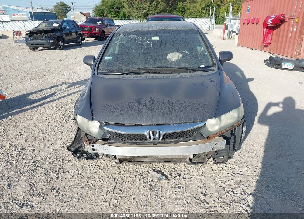 2009 HONDA CIVIC LX-S VIN: 2HGFA16689H320055