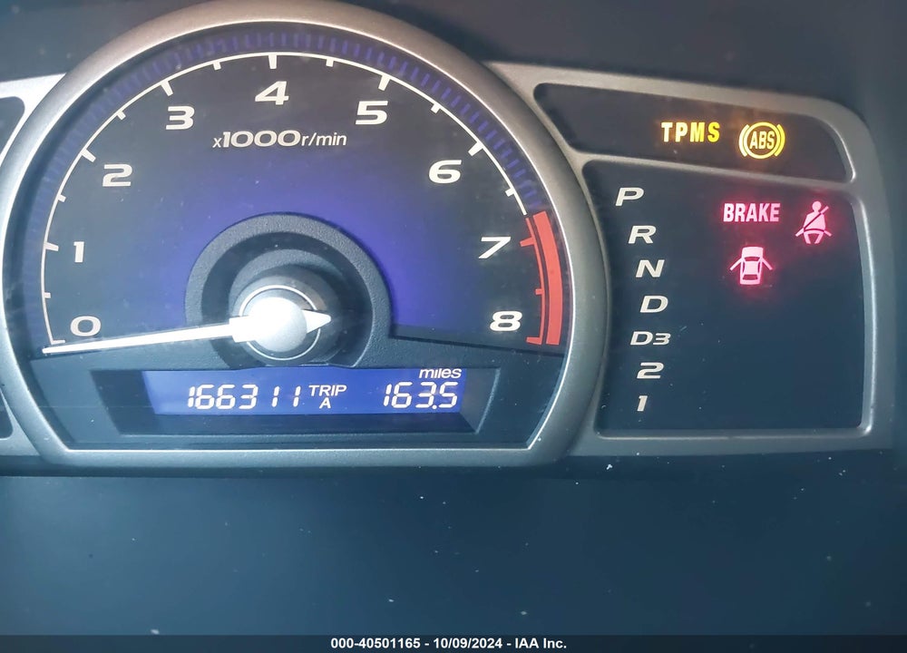 2009 HONDA CIVIC LX-S VIN: 2HGFA16689H320055