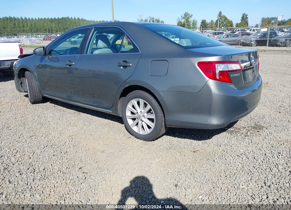 2012 TOYOTA CAMRY XLE VIN: 4T1BF1FK9CU540073