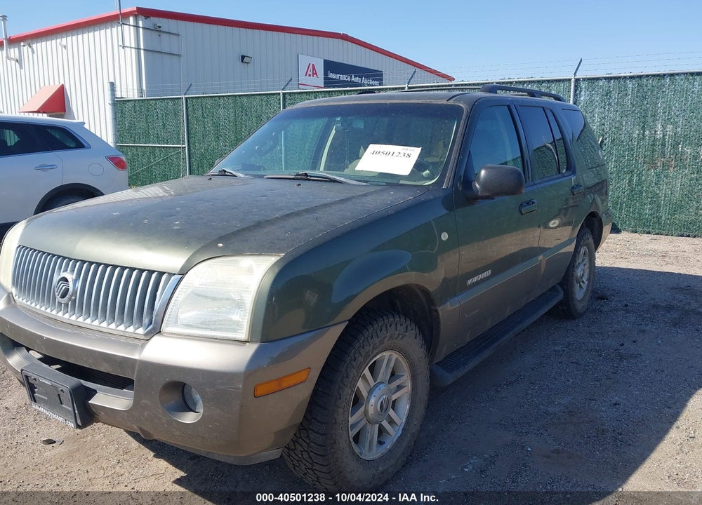 2002 MERCURY MOUNTAINEER VIN: 4M2ZU86K42UJ34504