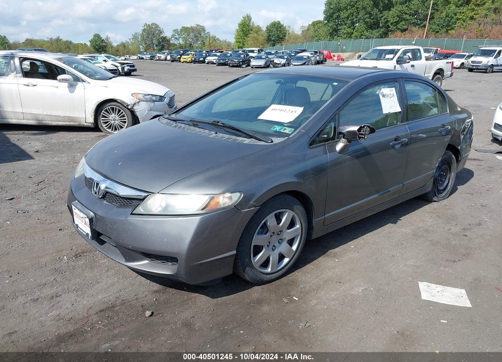 2010 HONDA CIVIC LX VIN: 2HGFA1F56AH575573