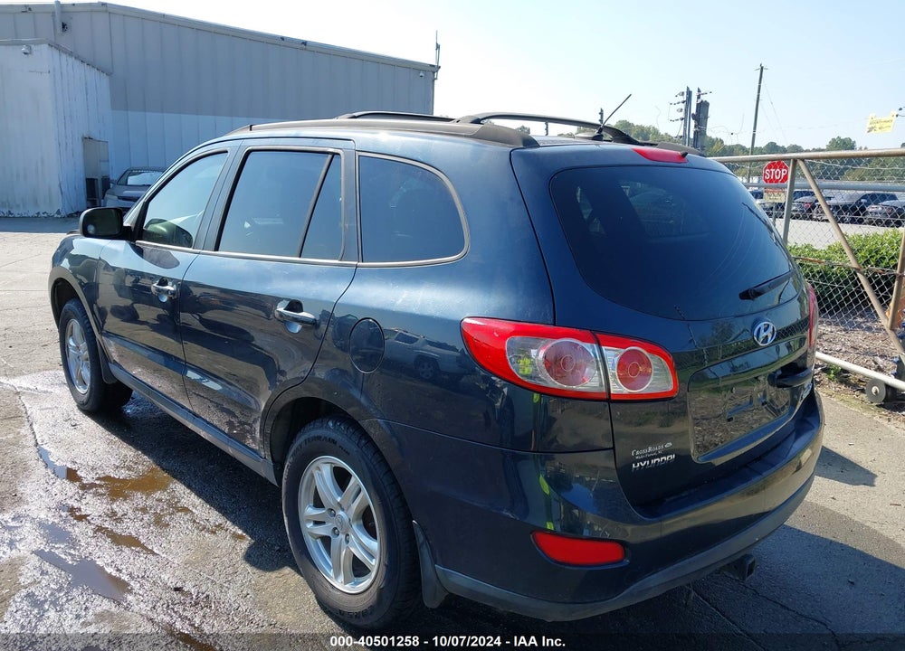 2011 HYUNDAI SANTA FE GLS VIN: 5XYZG3AB9BG085924