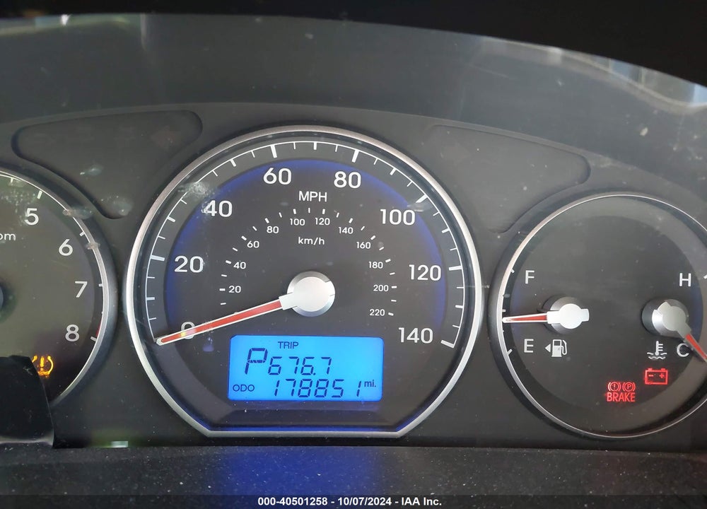 2011 HYUNDAI SANTA FE GLS VIN: 5XYZG3AB9BG085924