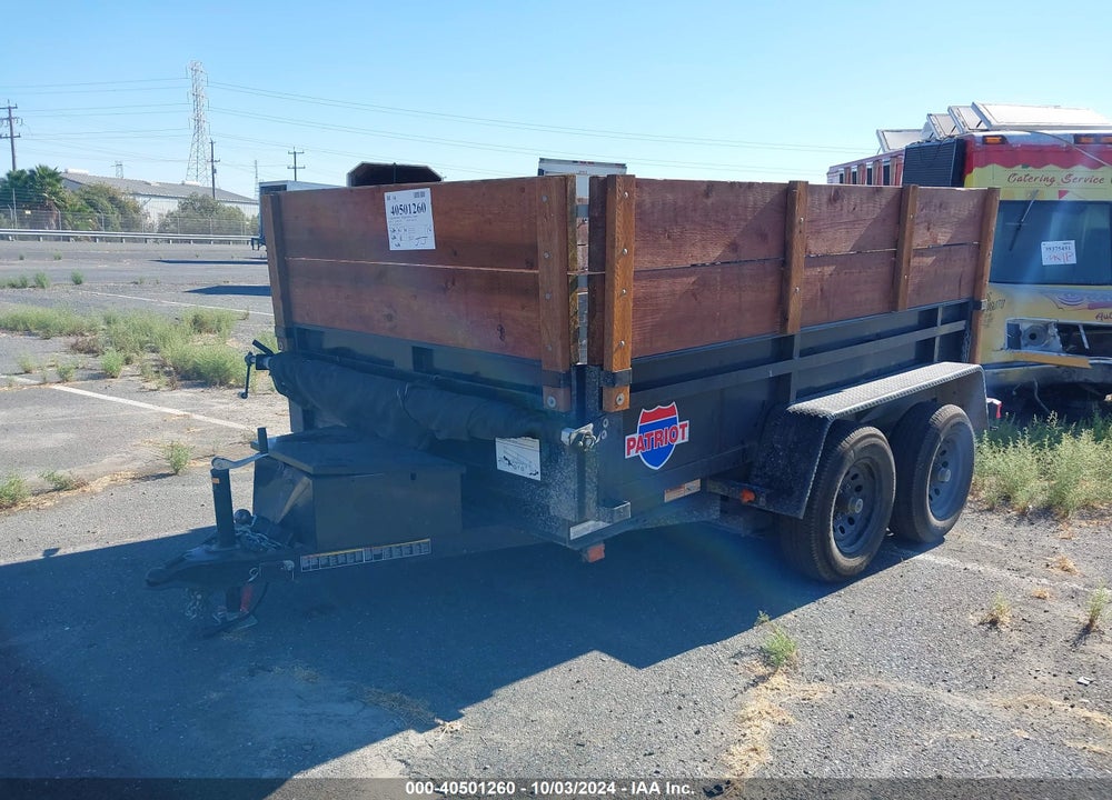 2023 CARRY ON DUMP TRAILER VIN: 4YMBD1020PR001947