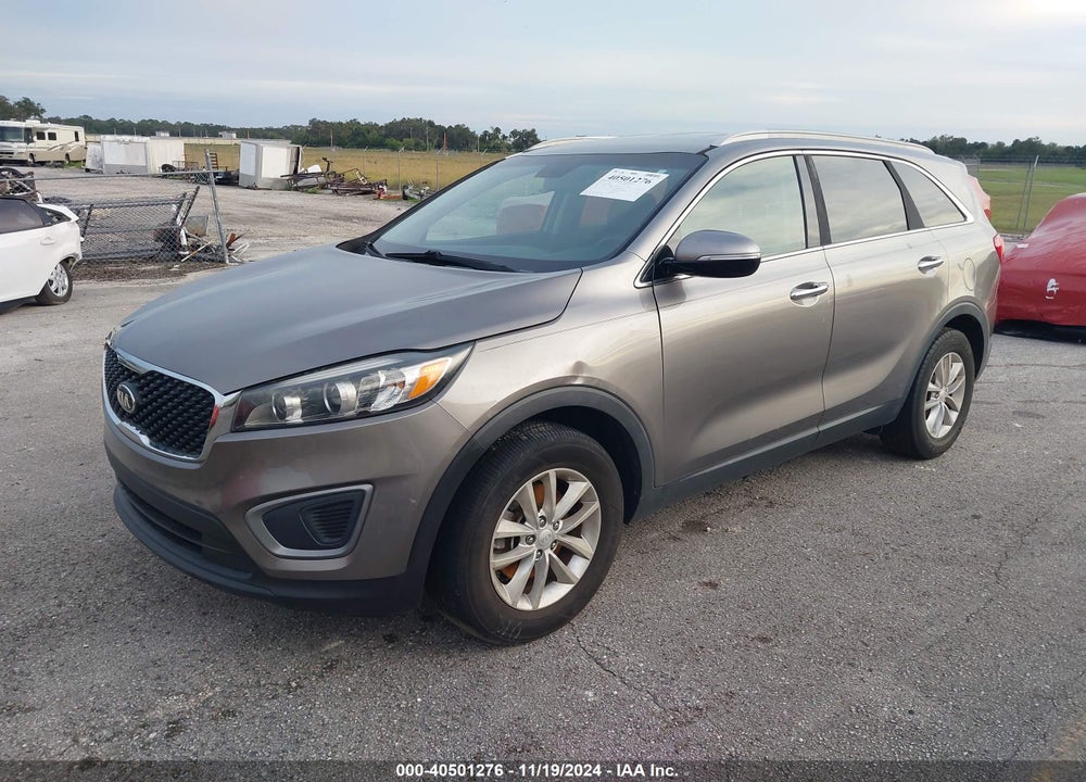 2016 KIA SORENTO 2.4L LX VIN: 5XYPG4A38GG144393