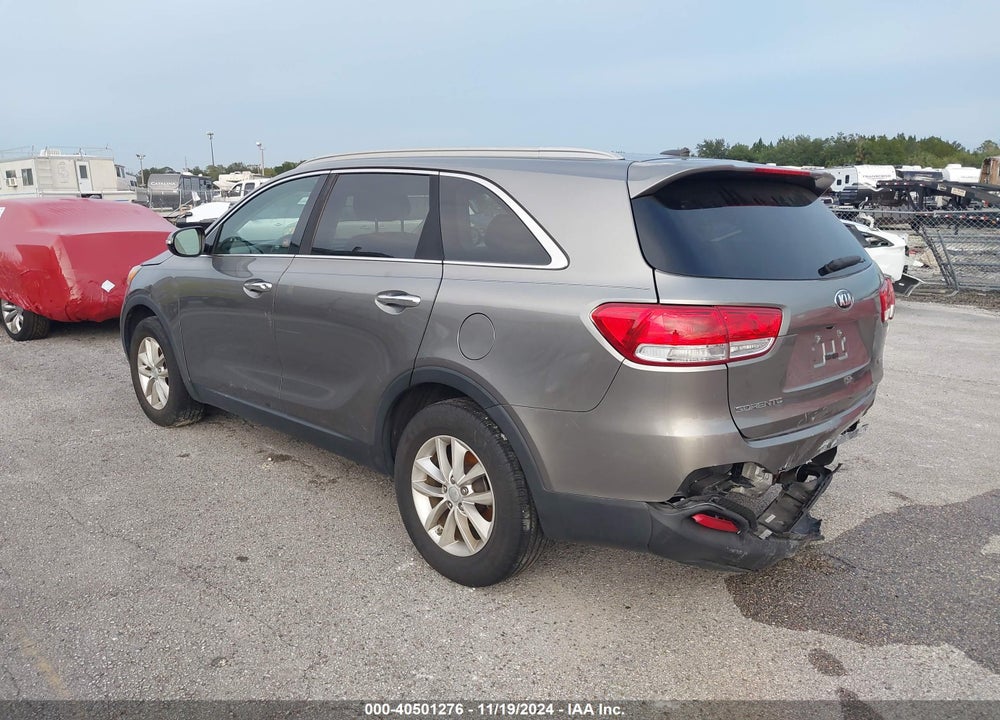 2016 KIA SORENTO 2.4L LX VIN: 5XYPG4A38GG144393