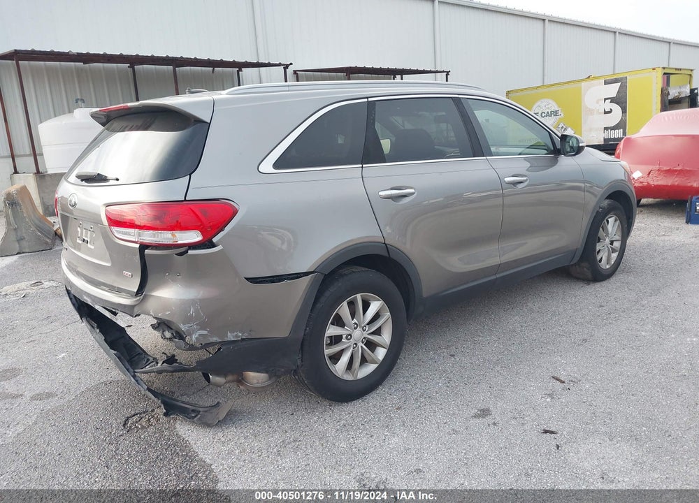 2016 KIA SORENTO 2.4L LX VIN: 5XYPG4A38GG144393