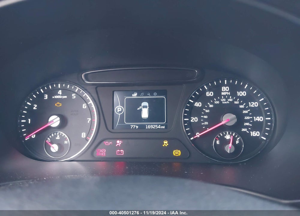 2016 KIA SORENTO 2.4L LX VIN: 5XYPG4A38GG144393
